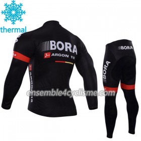 Tenue Maillot M/L + Collant 2017 Bora-Hansgrohe Enfant Hiver Thermal Fleece N003